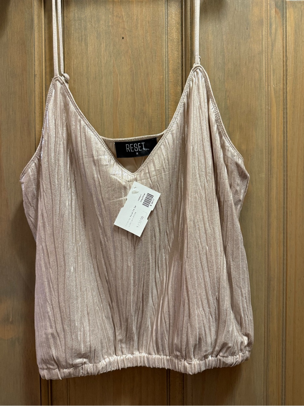 Women's Shimmery V-Neck Set